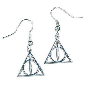 Harry Potter Deathly Hallows earrings