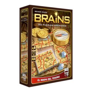 Jogo de Tabuleiro BRAINS: Mapa do Tesouro