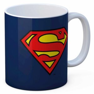 DC Comics Superman logo mug