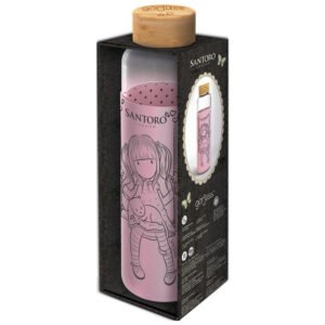 Garrafa de Vidro Gorjuss com Tampa de Silicone 585ml