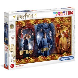 Puzzle Harry Potter: Harry, Ron e Hermione - 104 peças