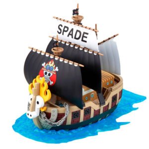 Modelo de Navio Spade Pirates One Piece 15cm