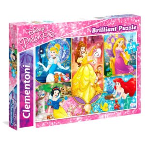 Puzzle Disney Princess 104 peças - Diversão Garantida!