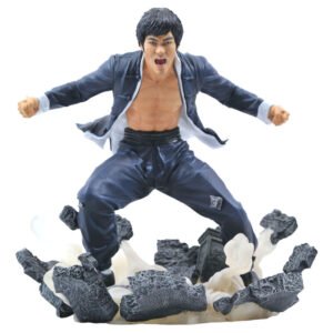Estátua Bruce Lee 23cm - Arte Geek para Colecionadores