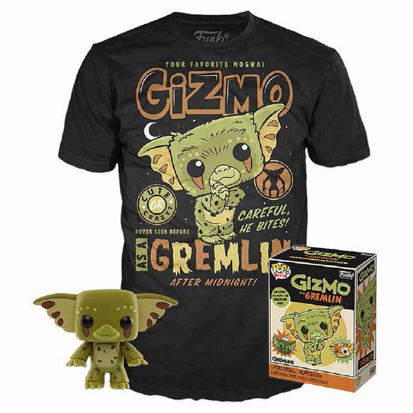 Set Exclusivo Gremlins: T-Shirt + POP Gizmo