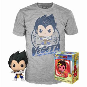 Set POP Figure & T-Shirt Dragon Ball Z Vegeta