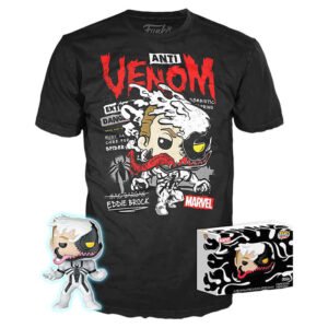 Set POP Figure & Tee Marvel Anti-Venom