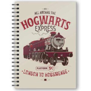 Caderno 3D Harry Potter - Hogwarts Express A5