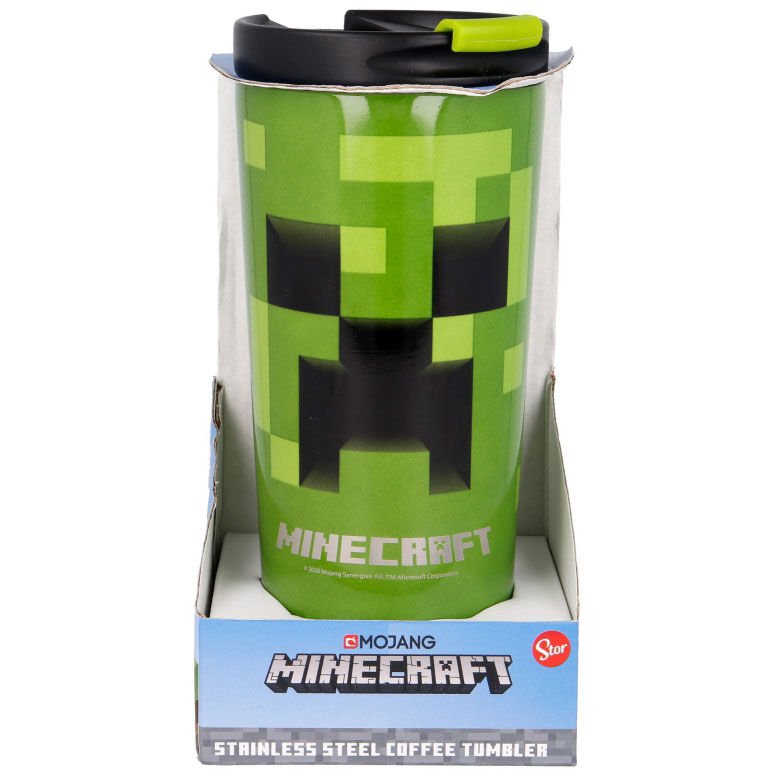 Copo de Inox Minecraft 425ml - Perfeito para Geek