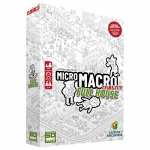 Micro Macro Full House - Jogo de Tabuleiro em Espanhol