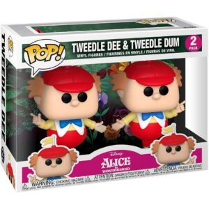 POP pack 2 figures Disney Alice in Wonderland 70th Tweedle Dee and Dum