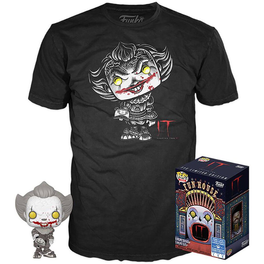 Set Exlusivo Funko POP & T-Shirt IT 2 Pennywise M