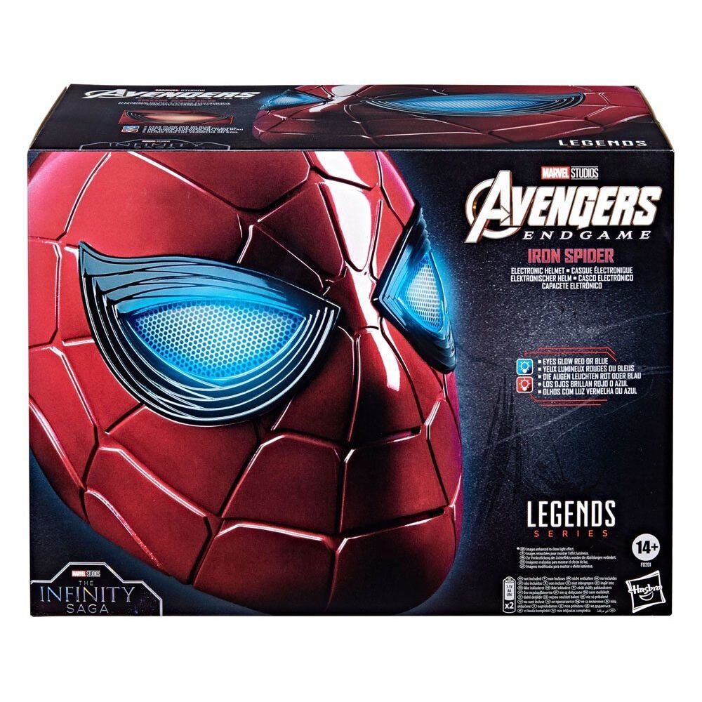 Capacete Iron Spider - Marvel Legends 1:1