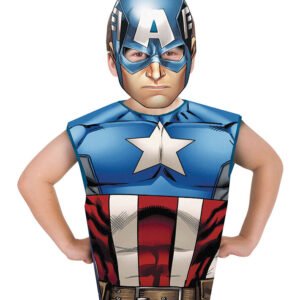 Fantasia Captain America para Crianças - 3-6 Anos