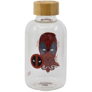 Garrafa de Vidro Deadpool 620ml - Geek Style