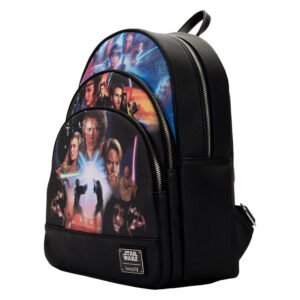 Mochila Loungefly Star Wars Prequels 34cm