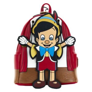 Mochila Loungefly Disney Pinóquio 26cm – Estilo Geek