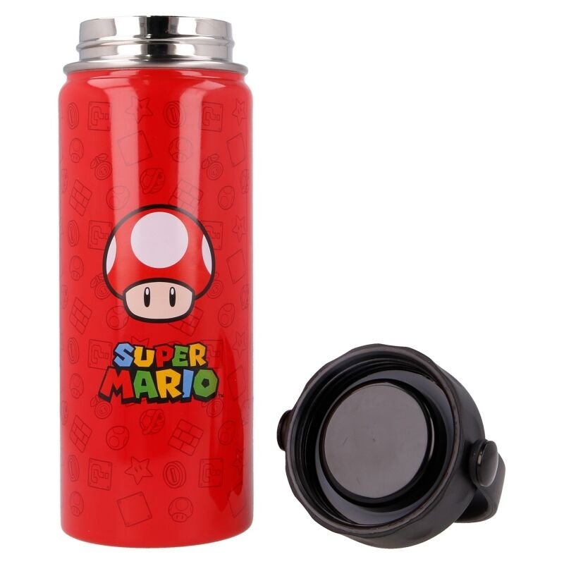Garrafa de Aço Inoxidável Super Mario Bros 530ml