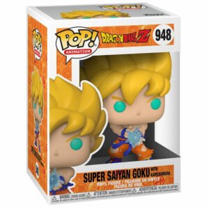Funko POP Goku Super Saiyan com Kamehameha