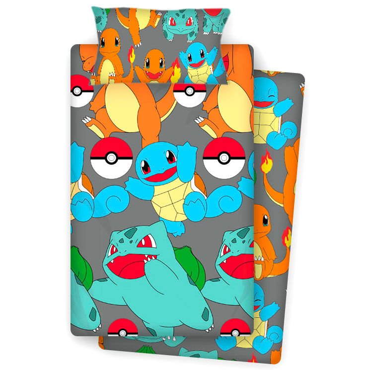 Conjunto de Lençóis Pokémon 90cm - Ideal para Geek