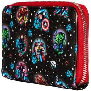 Carteira Loungefly Marvel Avengers - Estilo Geek