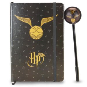 Diário Harry Potter com Caneta Decorativa