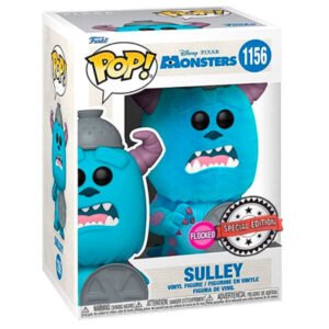 Figura POP Disney Monsters Inc - Sulley Flocked 20º Aniversário