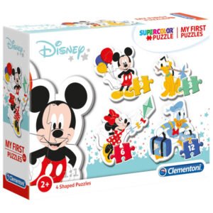 Puzzle Disney Mickey - 3 a 12 peças para crianças