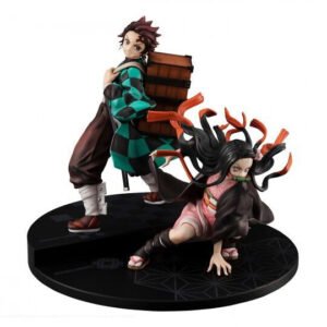 Figura Kamado Irmãos Demon Slayer 17cm