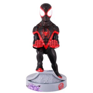 Figura Marvel Spiderman Miles Morales - Suporte 21cm