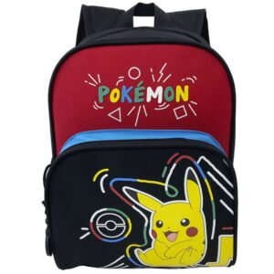 Mochila Pikachu 30cm - Perfeita para Fãs de Pokémon