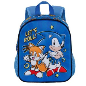 Mochila 3D Sonic The Hedgehog - 31cm