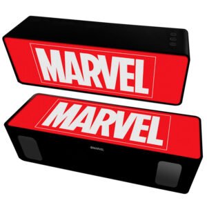 Coluna Bluetooth Marvel: Som Poderoso e Portátil