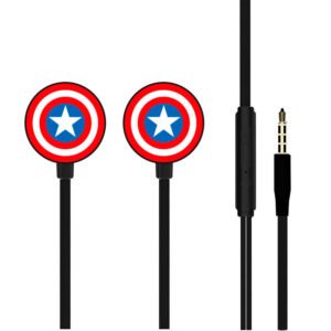 Auriculares Marvel Captain America - Estilo e Qualidade