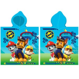 Paw Patrol microfibre poncho towel