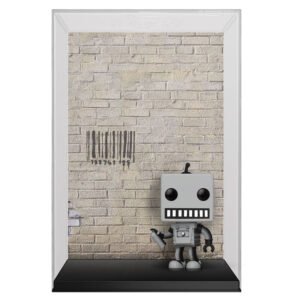 POP figure Art Cover Brandalised Tagging Robot