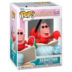 Figura Funko POP Sebastian A Pequena Sereia Exclusiva