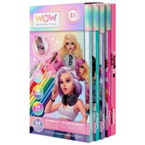 Conjunto Wow Generation de Cores com Caderno