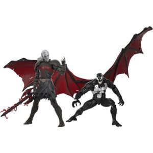 Conjunto Marvel Legends Knull e Venom 15cm
