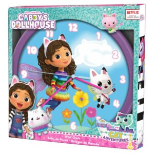 Gabbys Dollhouse wallclock