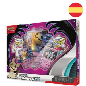 Spanish Pokemon Mimikyu Ex collectible card game blister