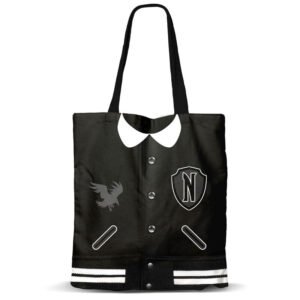 Wednesday Varsity shopping bag