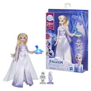 Boneca Elsa Mágica de Frozen 2 - Fala e Acessórios