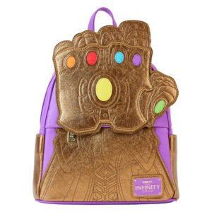 Mochila Loungefly Marvel Thanos Gauntlet 26cm