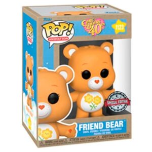 Figurinha POP Care Bears 40 Anos - Friend Bear Exclusiva