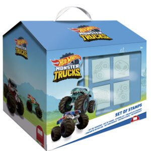 Conjunto de Material de Escritório Hot Wheels 20pcs