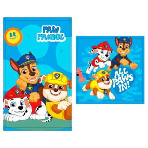 Conjunto de Toalhas de Algodão Paw Patrol