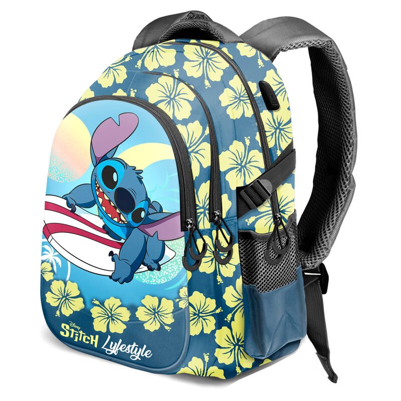 Mochila Adaptável Disney Stitch - 44cm