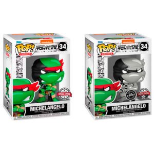 Figura Funko POP Ninja Turtles Michelangelo Exclusiva