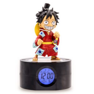 Relógio Despertador Luffy 20cm - Geek & Estilo